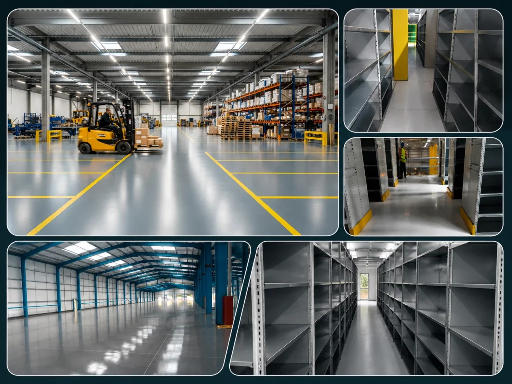 Mezzanine Floor Panels for industrial warehouses